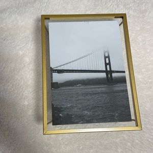 Gold picture frame